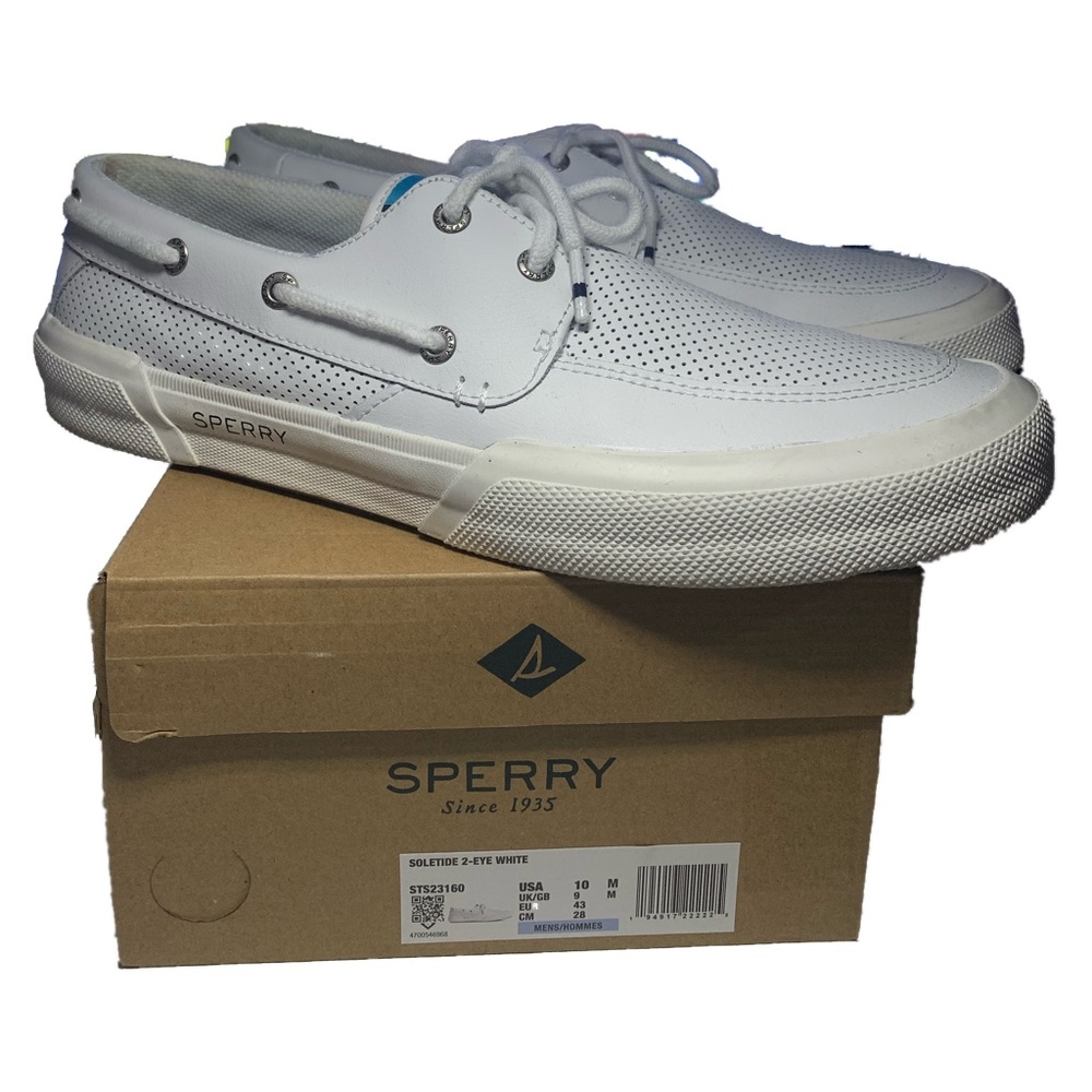 Sperry Top Sider Soletide 2 eye white